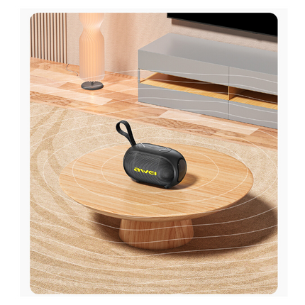 AWEI Mini Waterproof Wireless Speaker with RGB Lights