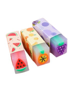 Fruit Erasers 3 PCS