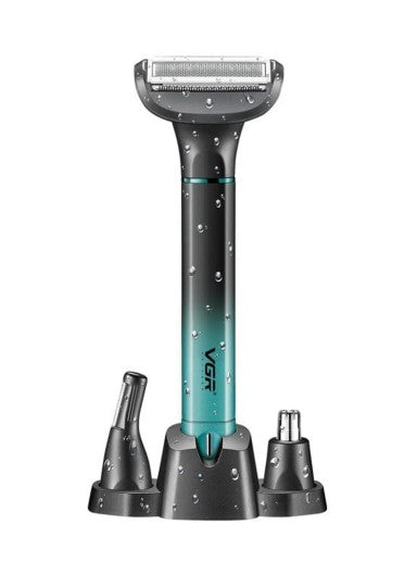 3-in-1 Rechargeable Waterproof Body Groomer