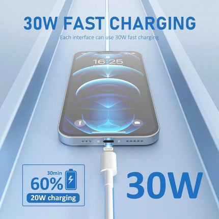 100cm PD 30W USB-C to Lightning Cable - SmartSouks