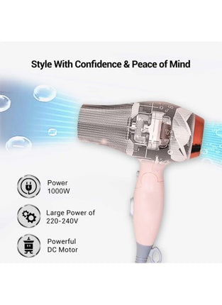 1000W Foldable Hair Dryer