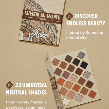 SHEGLAM When In Rome Palette - 23-Color