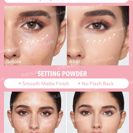 SHEGLAM Bubblegum Setting Powder Duo