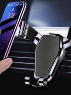 Car air outlet mobile phone holder