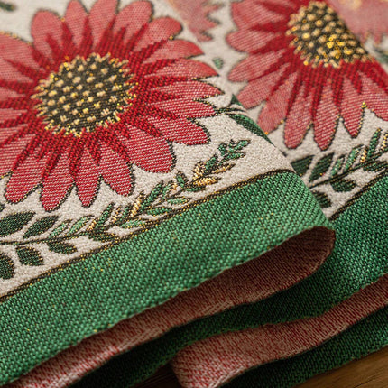 Modern Floral Table Runner 33*180cm