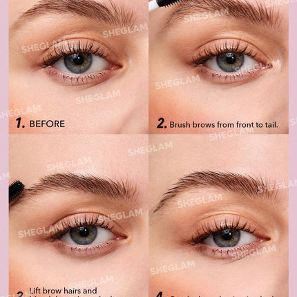 SHEGLAM Set Me Up Brow Gel – Clear