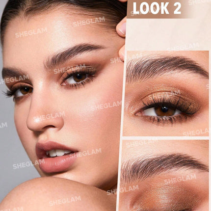 SHEGLAM Centuries Palette 15-Color Matte Shimmer Eyeshadow Palette Neutral And Cool Tones