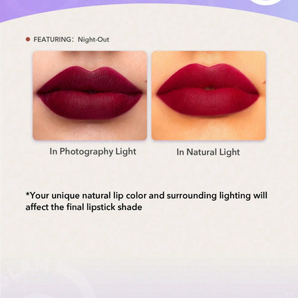 SHEGLAM Matte Allure Lipstick-Carnival