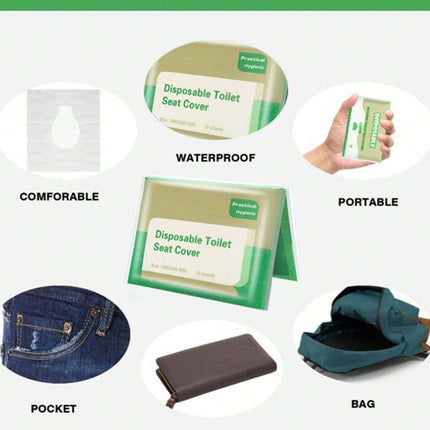 Disposable Flushable Toilet Seat Covers