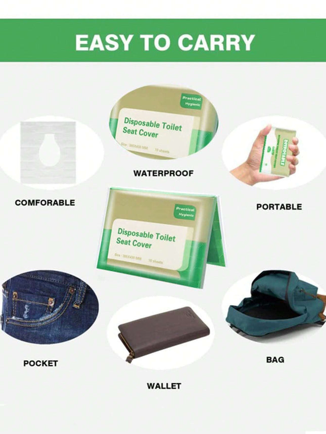 Disposable Flushable Toilet Seat Covers