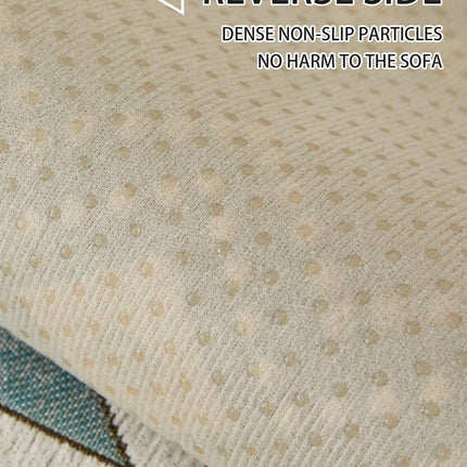 Geometric Pattern Sofa Cover 3 Seaters -70cm*180cm - Beige