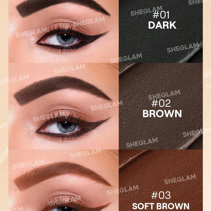 SHEGLAM 3-in-1 Brow & Eyeliner Gel