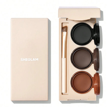 SHEGLAM 3-in-1 Brow & Eyeliner Gel