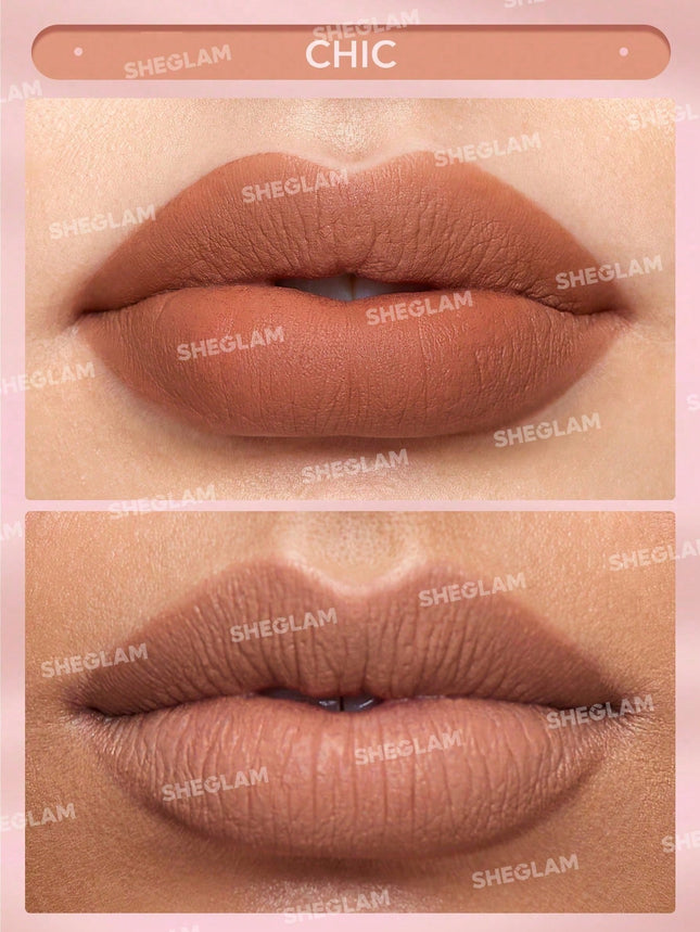 SHEGLAM Matte Allure Lipstick-Chic