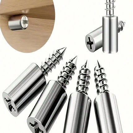 10pcs Self-Tapping Screw & Rubber Sleeve Set