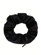 Velvet Hair Ring With Hidden Pocket