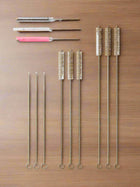 3pcs Extra Long Steel Cleaning Brushes 24cm