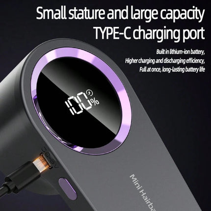 Fabric Shaver Rechargeable - Gray Purple