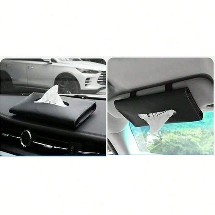 Multi-Functional Creative Car Visor Tissue Box