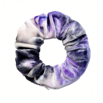Velvet Hair Ring With Hidden Pocket