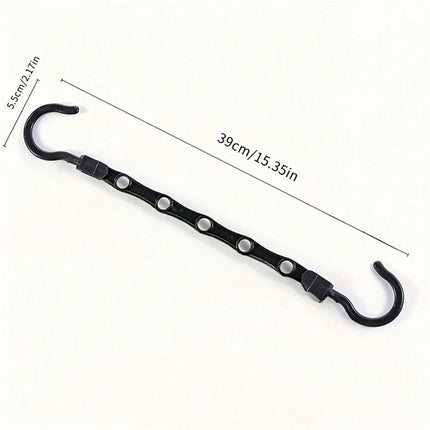 Magic Space Saving Clothes Hanger Black