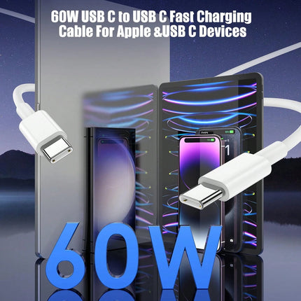 USB-C to USB-C Fast Charging Cable 1m