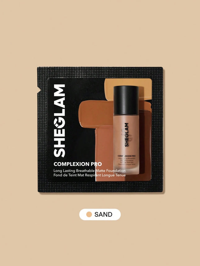 SHEGLAM Complexion Pro Matte Foundation Sample-Sand Matte