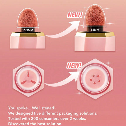 SHEGLAM Matte Liquid Blush Love Cake