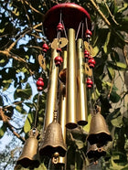Bronze Wind Chime with Bells and Coins