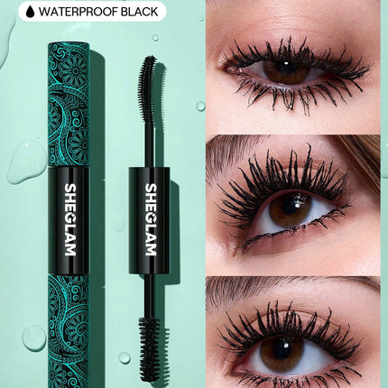 SHEGLAM 2-in-1 Waterproof Mascara Black