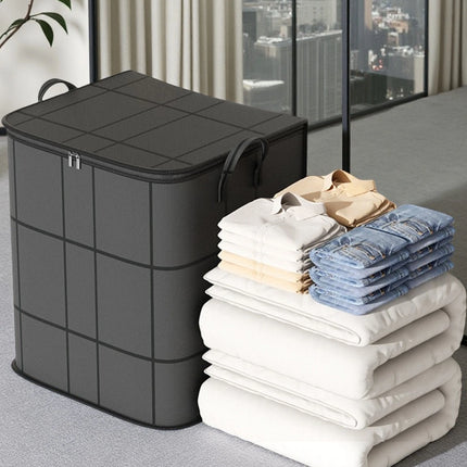Gray Clothing Storage Bag Medium