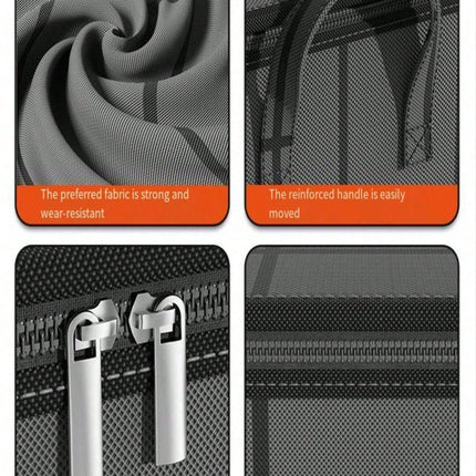 Gray Clothing Storage Bag Medium