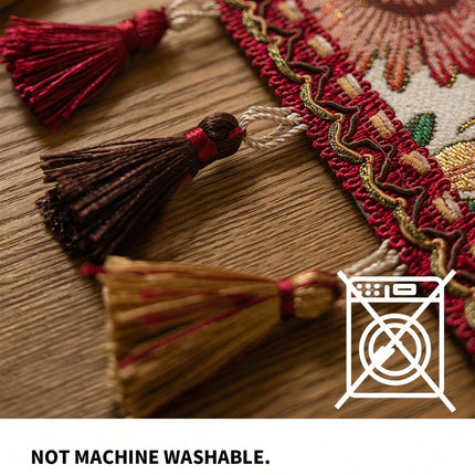 Modern Floral Table Runner 33*180cm