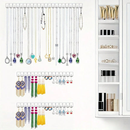 Transparent Mini Hooks Multi-Purpose - pack of 9 pcs
