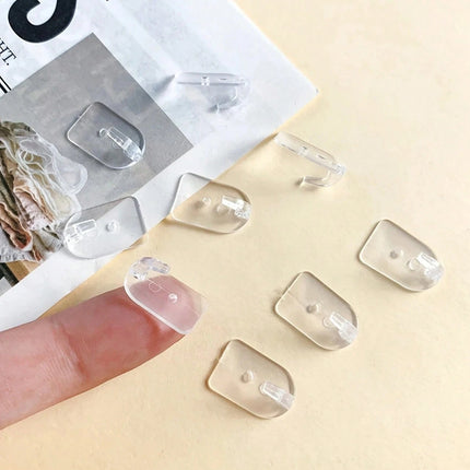 Transparent Mini Hooks Multi-Purpose - pack of 9 pcs