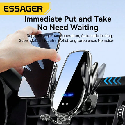 Essager Qi 15W Wireless Car Charger & Vent Mount