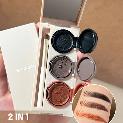 SHEGLAM 3-in-1 Brow & Eyeliner Gel