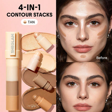 SHEGLAM Multi-Glam Face Pen Tan