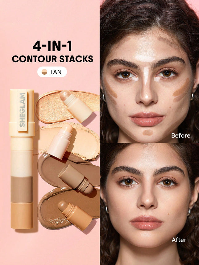 SHEGLAM Multi-Glam Face Pen Tan