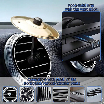 Car Vent Cymbal Drum