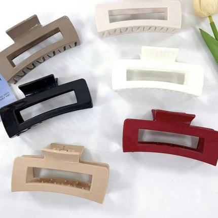 Soft Silicone Hair Claw, Shock-Absorbing Protective Clips