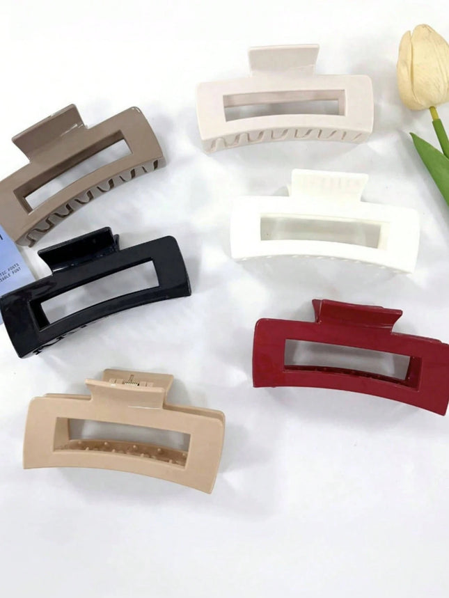 Soft Silicone Hair Claw, Shock-Absorbing Protective Clips