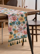 Floral Jacquard Table Runner 30*200cm