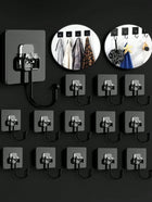 Heavy Duty Black Wall Hook 1 PC