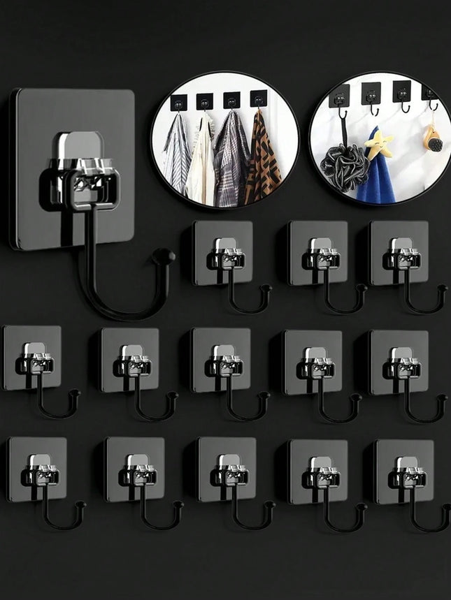 Heavy Duty Black Wall Hook 1 PC