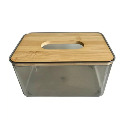 Japanese Wooden Lid Tissue Box