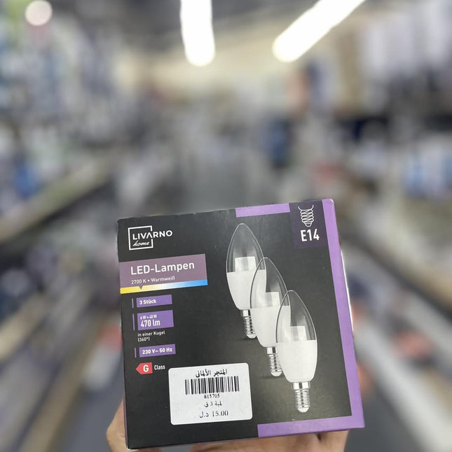 3 Candle 6 Watts LED-Lamps Warm White - SmartSouks