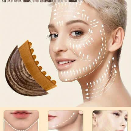 3-Piece Facial Massage & Gua Sha Set – Lymphatic Drainage Skincare Tools - SmartSouks