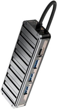 4 in 1 Docking Station, 5Gbps High Speed Transmission/ AWEI HUB-1 - SmartSouks