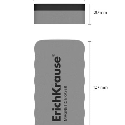 Magnetic White Board Eraser 107X57Mm / ERICHKRAUSE